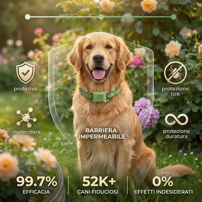 EVARA™ Ciondolo per Cani - Protezione 12 Mesi